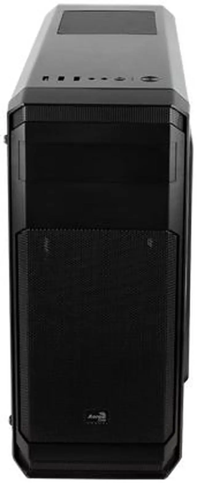 Alt view image 7 of 8 - AeroCool PGS Aero Series Aero300 Black FAW Black 0.45mm ATX Mid Tower Computer Case
