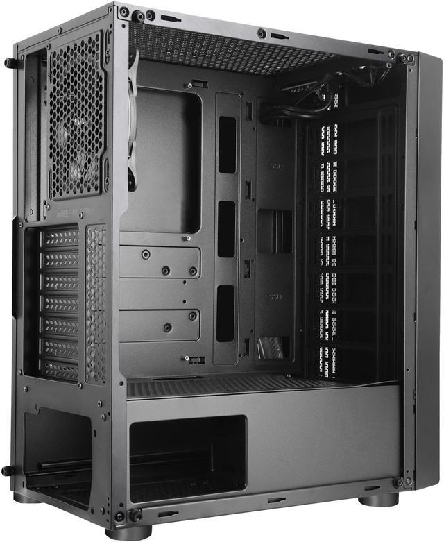 Alt view image 8 of 16 - SAMA Sama-Z3 Black Steel / Tempered Glass ATX Mid Tower Computer Case
