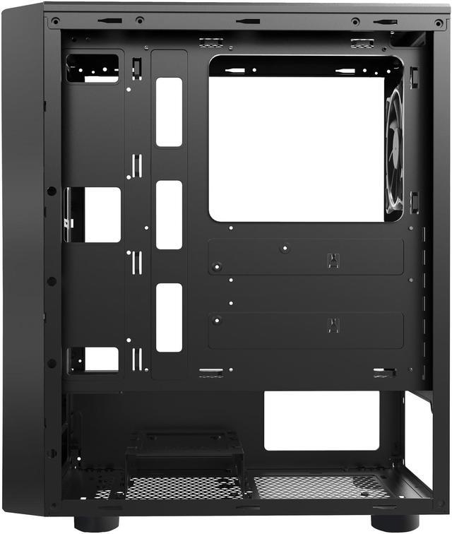 Alt view image 5 of 16 - SAMA Sama-Z3 Black Steel / Tempered Glass ATX Mid Tower Computer Case
