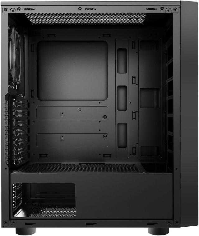 Alt view image 6 of 16 - SAMA Sama-Z3 Black Steel / Tempered Glass ATX Mid Tower Computer Case