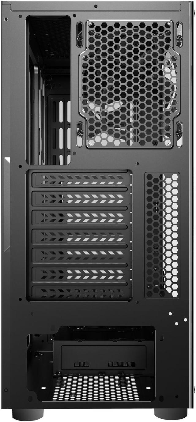 Alt view image 11 of 16 - SAMA Sama-Z3 Black Steel / Tempered Glass ATX Mid Tower Computer Case
