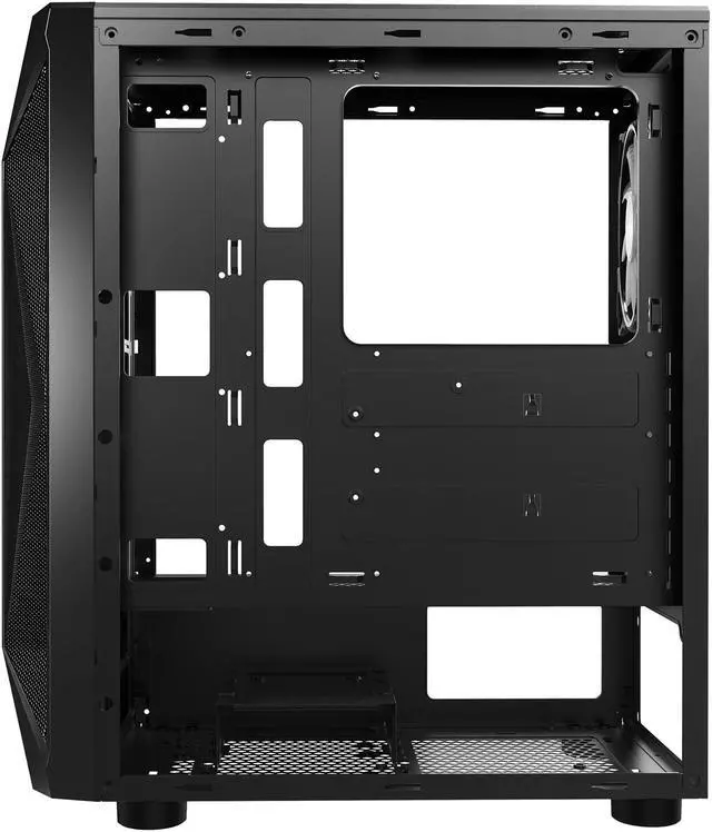 Alt view image 11 of 20 - SAMA Sama-M1-ARGB Black Steel / Tempered Glass ATX Mid Tower Computer Case