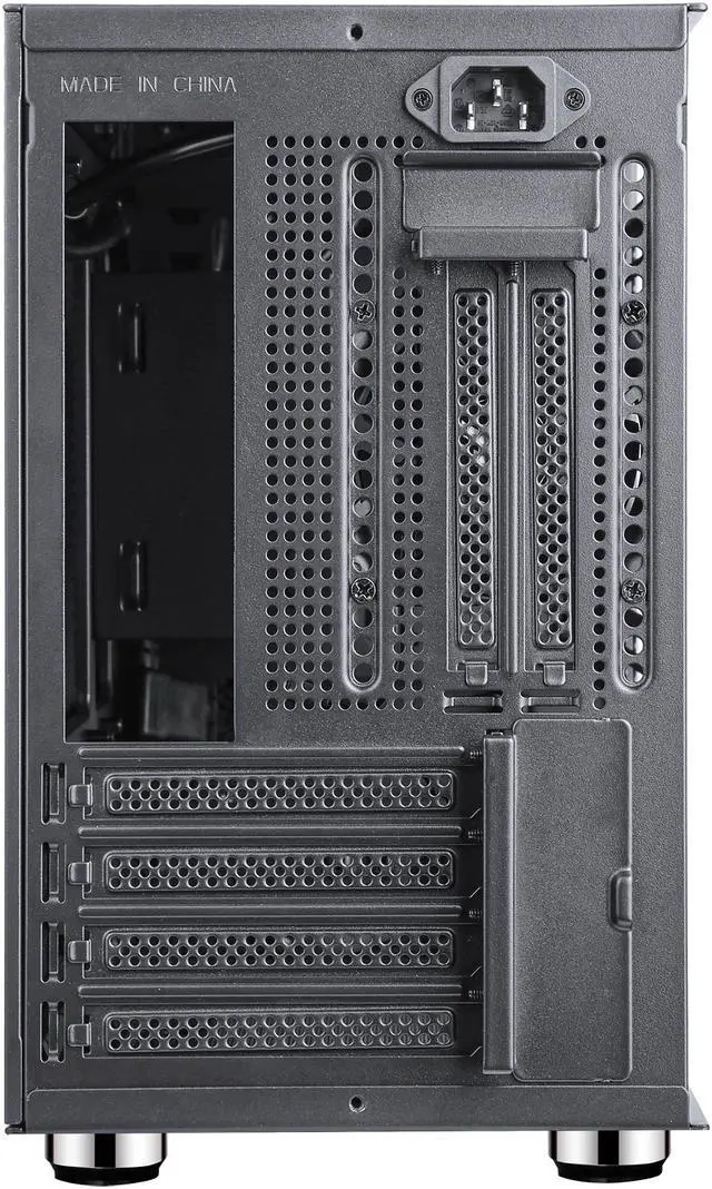 Alt view image 14 of 17 - SAMA IM01 Black Steel Micro ATX Tower Computer Case