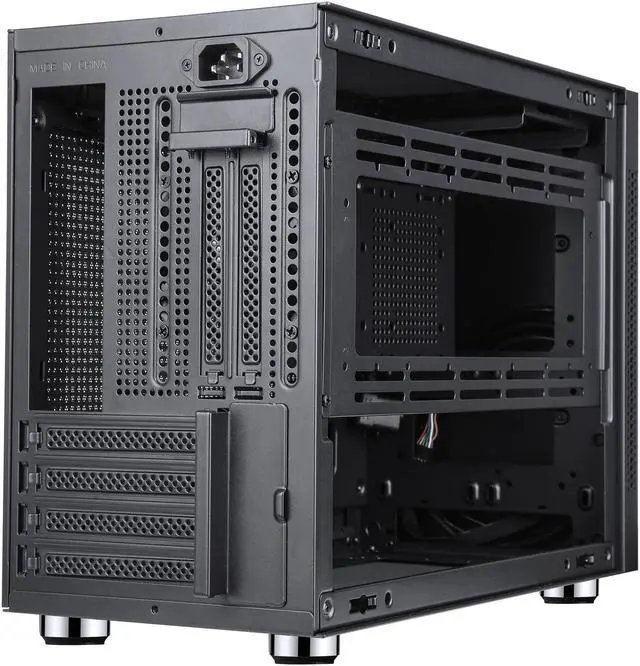 Alt view image 13 of 17 - SAMA IM01 Black Steel Micro ATX Tower Computer Case