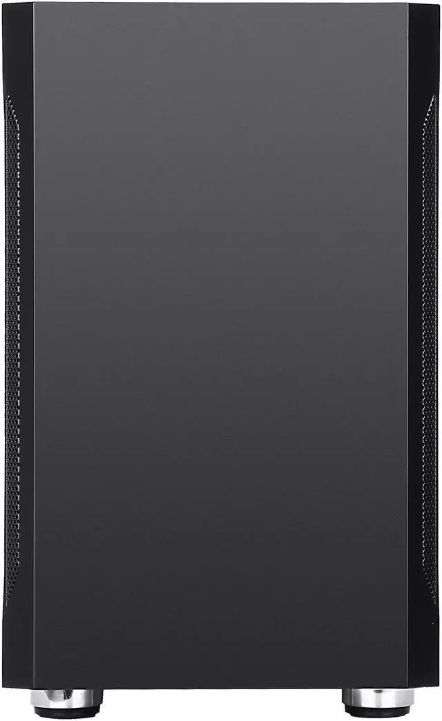 Alt view image 2 of 12 - SAMA IM02 Black Steel / Tempered Glass Micro ATX Tower Computer Case