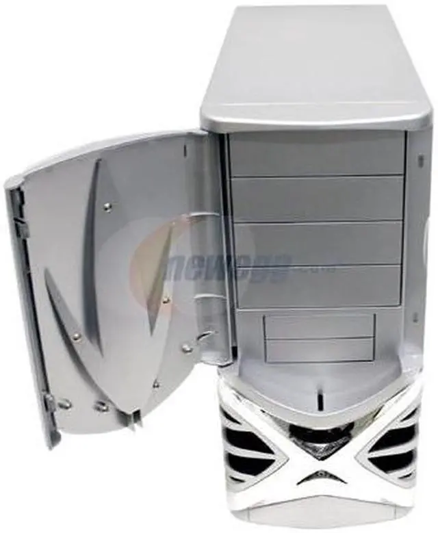 Alt view image 4 of 14 - ePOWER Warrior EPC-523SC-450 Silver SECC steel ATX Mid Tower Computer Case PSII450W PCI express ready Power Supply