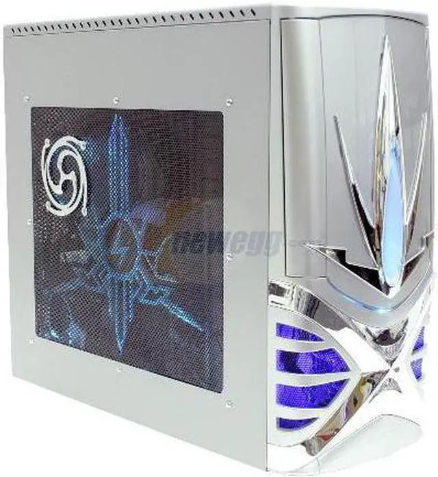 Main image of ePOWER WARRIOR EPC-523SC-450A Silver SECC steel chassis ATX Mid Tower Computer Case PSII450W PCI express ready Power Supply