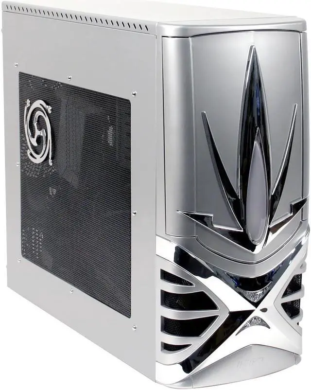 Alt view image 2 of 15 - ePOWER WARRIOR EPC-523SC-450A Silver SECC steel chassis ATX Mid Tower Computer Case PSII450W PCI express ready Power Supply