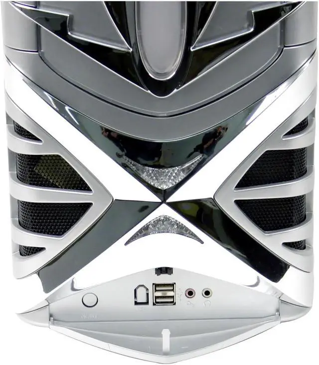 Alt view image 5 of 15 - ePOWER WARRIOR EPC-523SC-450A Silver SECC steel chassis ATX Mid Tower Computer Case PSII450W PCI express ready Power Supply