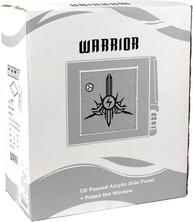 Alt view image 14 of 15 - ePOWER WARRIOR EPC-523SC-450A Silver SECC steel chassis ATX Mid Tower Computer Case PSII450W PCI express ready Power Supply