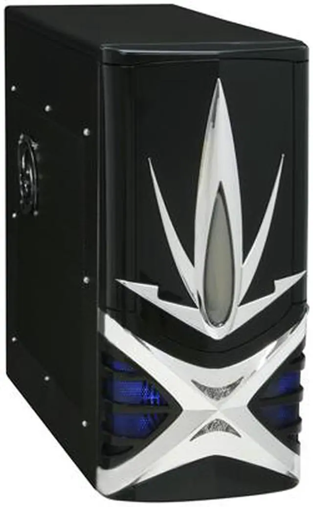 Main image of ePOWER EP-523BC-750 Black / Silver Steel ATX Mid Tower Computer Case 750W Power Supply