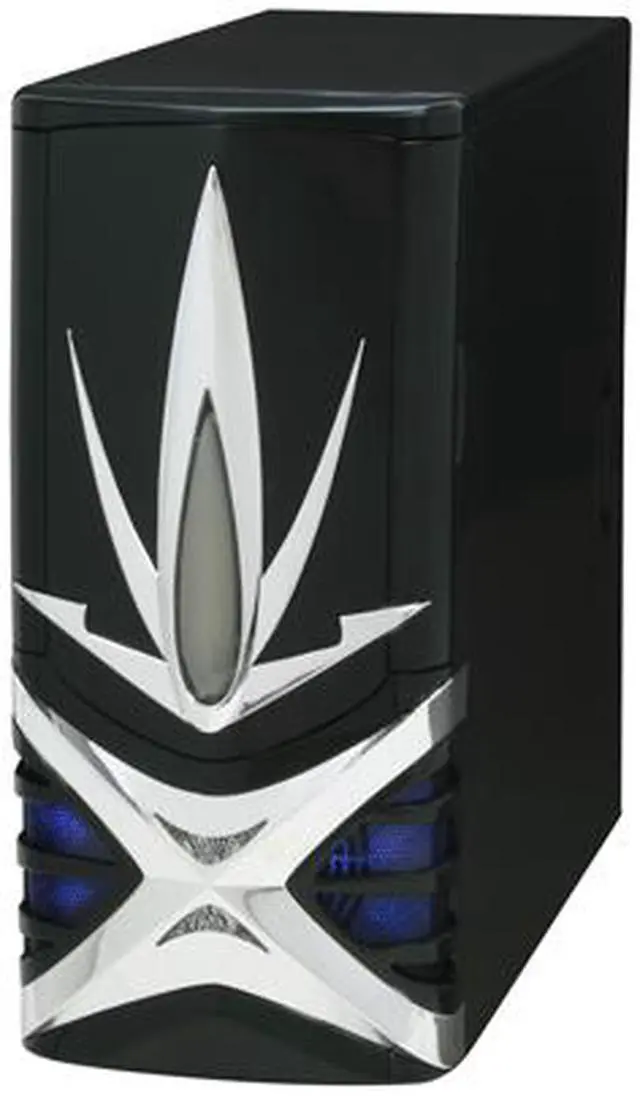 Alt view image 3 of 12 - ePOWER EP-523BC-750 Black / Silver Steel ATX Mid Tower Computer Case 750W Power Supply