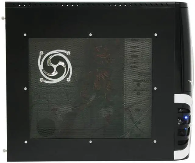 Alt view image 5 of 12 - ePOWER EP-523BC-750 Black / Silver Steel ATX Mid Tower Computer Case 750W Power Supply