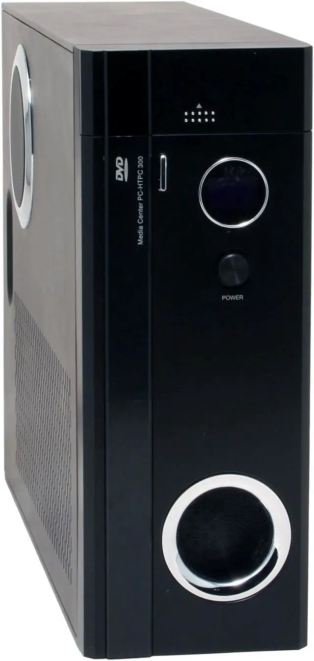Main image of nMEDIAPC HTPC 300BA Black Aluminum/Plastic/Steel ATX Mini Tower Computer Case