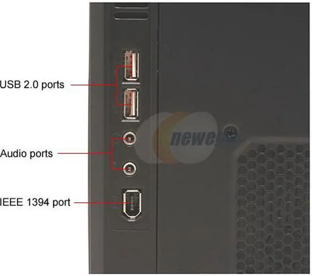 Alt view image 7 of 14 - nMEDIAPC HTPC 300BA Black Aluminum/Plastic/Steel ATX Mini Tower Computer Case