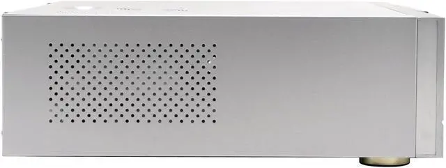 Alt view image 5 of 10 - nMEDIAPC Silver Aluminum / Steel HTPC 280SA Micro ATX Media Center / HTPC Case