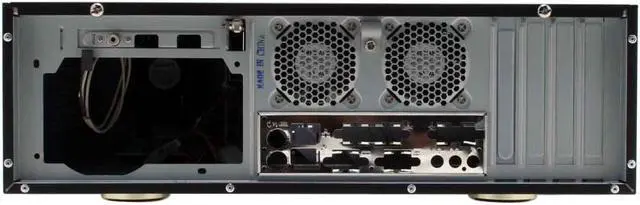 Alt view image 4 of 8 - nMEDIAPC HTPC 280BA Black Aluminum / Steel Micro ATX Desktop Computer Case