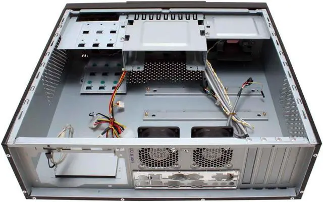 Alt view image 5 of 8 - nMEDIAPC HTPC 280BA Black Aluminum / Steel Micro ATX Desktop Computer Case