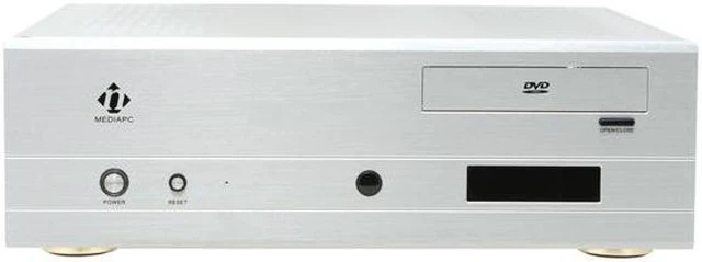 nMEDIAPC Silver HTPC 500SA ATX Media Center / HTPC Case - Newegg.com