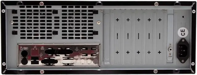 Alt view image 6 of 13 - nMEDIAPC Black Aluminum / Steel HTPC 700BA ATX Media Center / HTPC Case