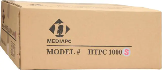 Alt view image 15 of 15 - nMEDIAPC Silver Aluminum panel & Steel HTPC 1000S Micro ATX Media Center / HTPC Case