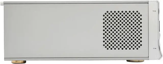 Alt view image 9 of 13 - nMEDIAPC Silver Aluminum / Steel HTPC 2000S ATX Media Center / HTPC Case