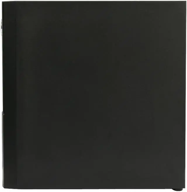 Alt view image 10 of 14 - nMEDIAPC Black Aluminum / Steel HTPC 3000B ATX Media Center / HTPC Case