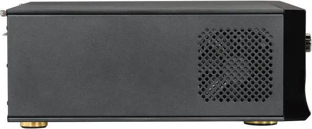 Alt view image 3 of 7 - nMEDIAPC Black Aluminum / Acrylic / Steel HTPC 6000B ATX Media Center / HTPC Case