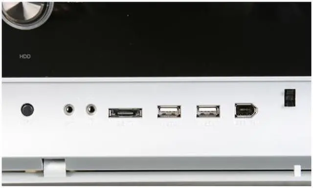 Alt view image 5 of 12 - nMEDIAPC Silver Aluminum / Acrylic / Steel HTPC 6000S ATX Media Center / HTPC Case