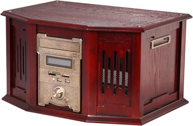 Main image of nMEDIAPC Red Wood Wood/Steel HTPC 8000 ATX Media Center / HTPC Case