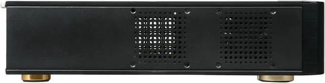 Alt view image 3 of 7 - nMEDIAPC Black Aluminum / Acrylic / Steel HTPC 1080P Micro ATX Media Center / HTPC Case