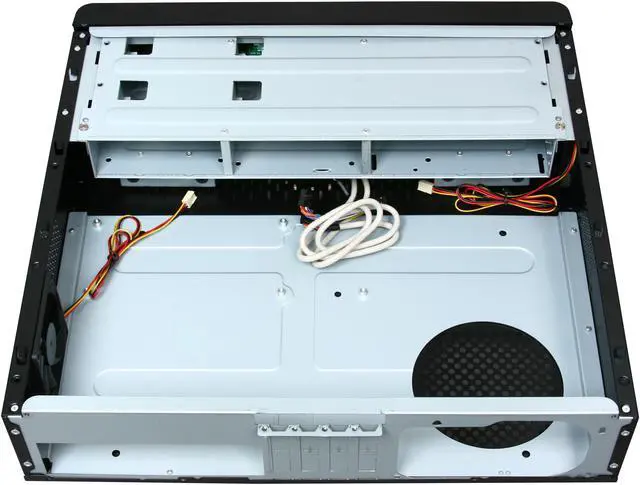 Alt view image 5 of 7 - nMEDIAPC Black Aluminum / Acrylic / Steel HTPC 1080P Micro ATX Media Center / HTPC Case