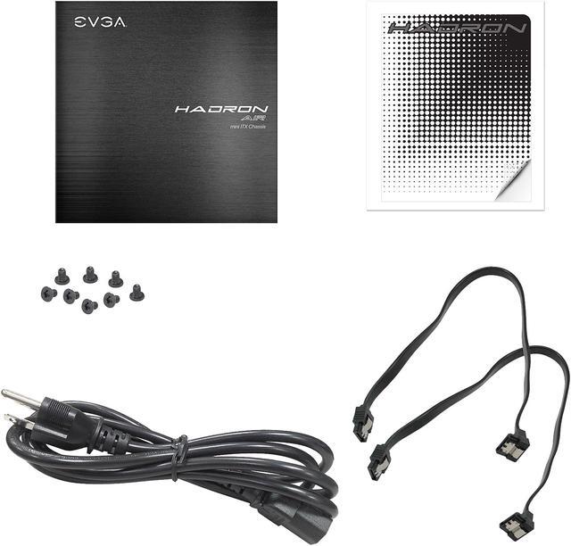 Alt view image 8 of 8 - EVGA Hadron Air Mini-ITX Chassis Black with 500W 80Plus Gold Power Supply (110-MA-1001-K1)