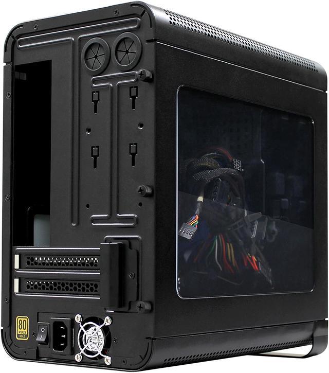 Alt view image 7 of 8 - EVGA Hadron Air Mini-ITX Chassis Black with 500W 80Plus Gold Power Supply (110-MA-1001-K1)