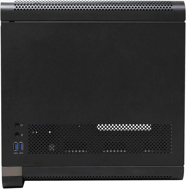 Alt view image 3 of 8 - EVGA Hadron Air Mini-ITX Chassis Black with 500W 80Plus Gold Power Supply (110-MA-1001-K1)