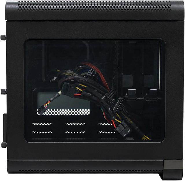 Alt view image 4 of 8 - EVGA Hadron Air Mini-ITX Chassis Black with 500W 80Plus Gold Power Supply (110-MA-1001-K1)
