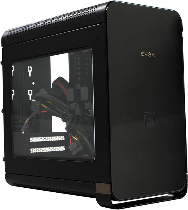 Main image of EVGA Hadron Air Mini-ITX Chassis Black with 500W 80Plus Gold Power Supply (110-MA-1001-K1)