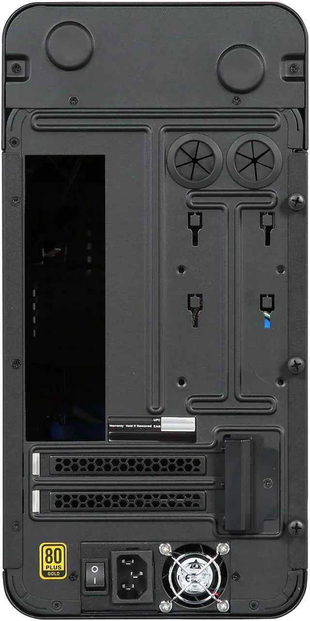 Alt view image 8 of 9 - EVGA Hadron Hydro Mini-ITX Chassis Black with 500W 80Plus Gold Power Supply (110-MW-1002-K1)