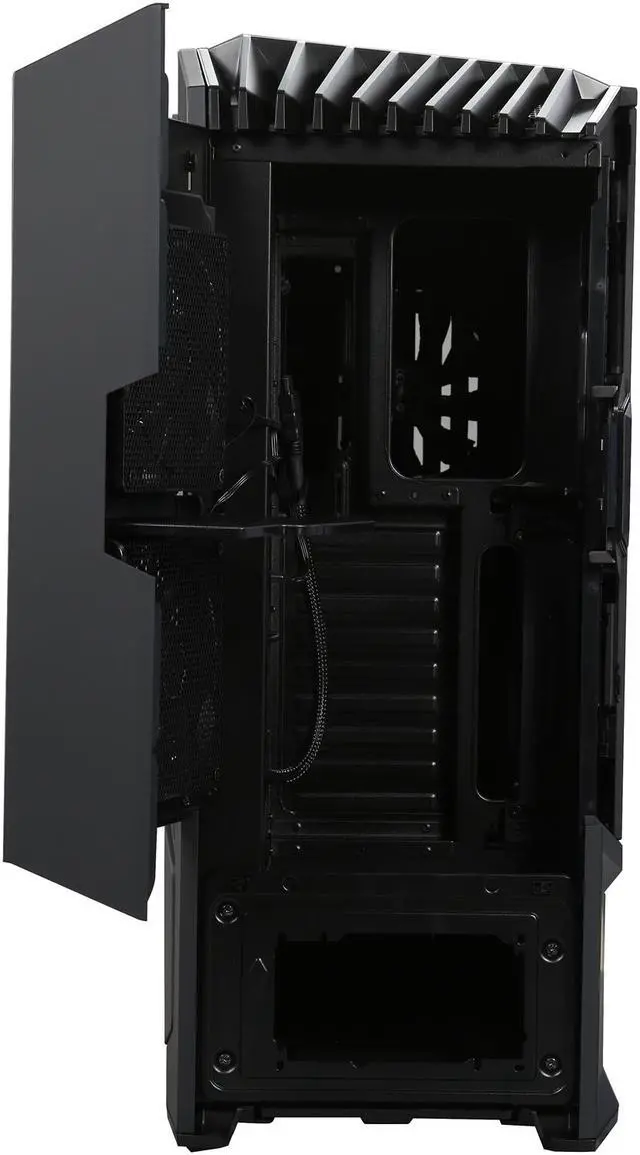 Alt view image 5 of 10 - EVGA DG-86 Gaming Case, 100-E1-1014-K0, Full Tower, K-Boost, Software Fan Controller