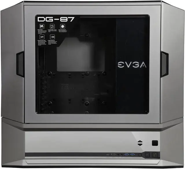 Alt view image 4 of 10 - EVGA DG-87 Gaming Case, 100-E1-1236-K0, Full Tower, K-Boost, Hardware Fan Controller