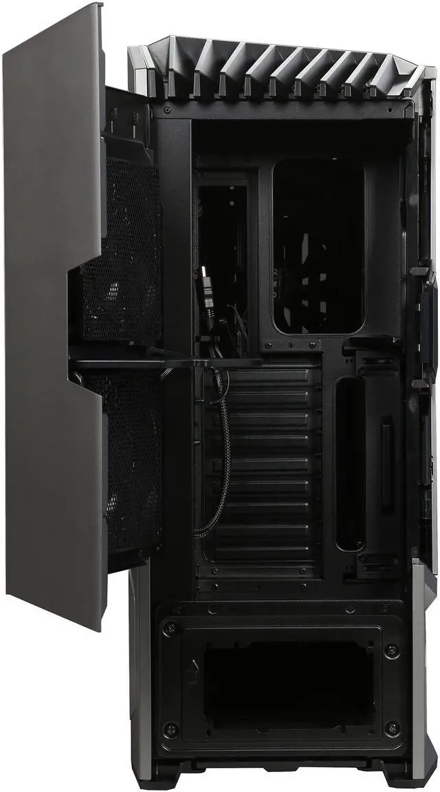Alt view image 5 of 10 - EVGA DG-87 Gaming Case, 100-E1-1236-K0, Full Tower, K-Boost, Hardware Fan Controller