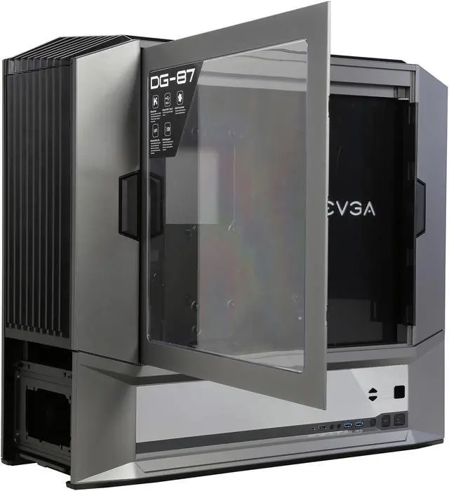 Alt view image 6 of 10 - EVGA DG-87 Gaming Case, 100-E1-1236-K0, Full Tower, K-Boost, Hardware Fan Controller