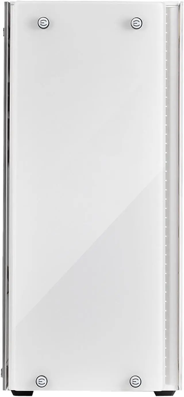 Alt view image 2 of 10 - EVGA DG-76 Alpine White Mid-Tower, 2 Sides of Tempered Glass, RGB LED and Control Board, Gaming Case 166-W1-2232-KR