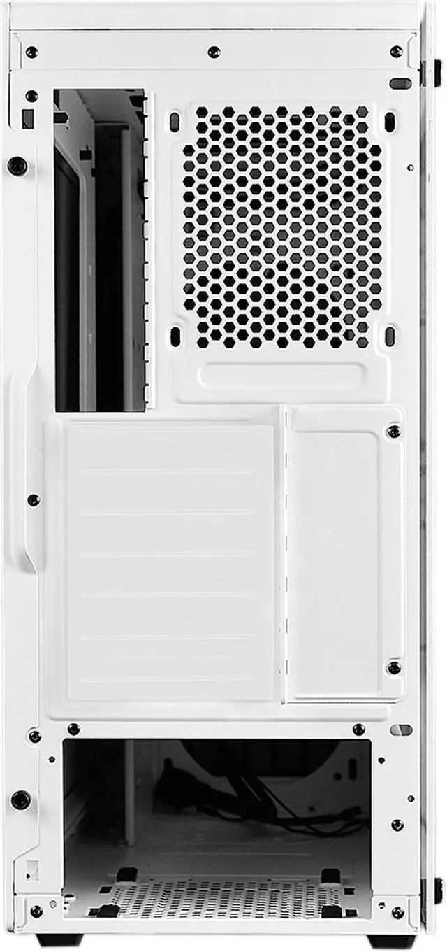 Alt view image 6 of 9 - EVGA DG-75 Alpine White Mid-Tower, 2 Sides of Tempered Glass, Gaming Case 156-F1-2022-KR