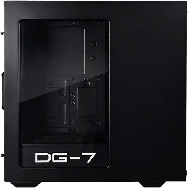 Alt view image 4 of 7 - EVGA DG-73 Matte Black Mid-Tower, Acrylic Window, Gaming Case 130-P0-0020-KR
