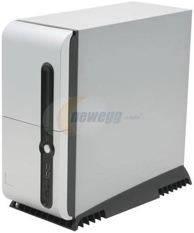 Alt view image 3 of 10 - Arctic-Cooling SILENTIUM T2 Silver Steel ATX Full Tower Computer Case 350W Power Supply