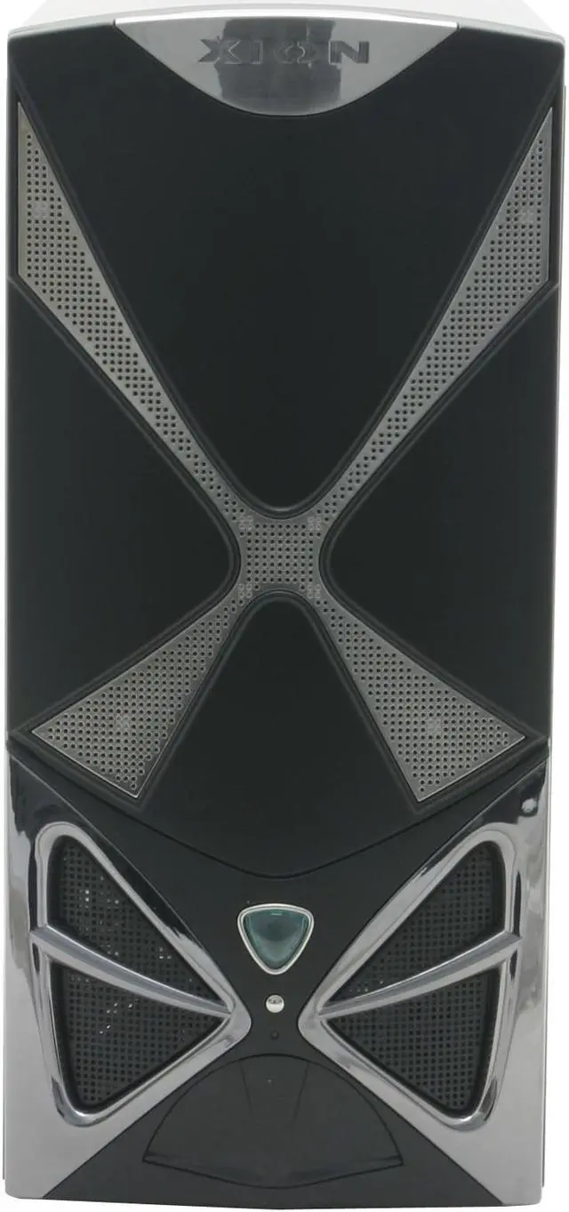 Alt view image 3 of 15 - XION II XON-101 Black Steel ATX Mid Tower Computer Case 450W Power Supply