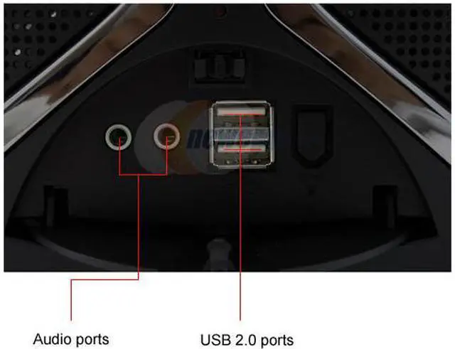 Alt view image 3 of 17 - XION II XON-103 Black SECC Steel ATX Mid Tower Computer Case 450W Power Supply