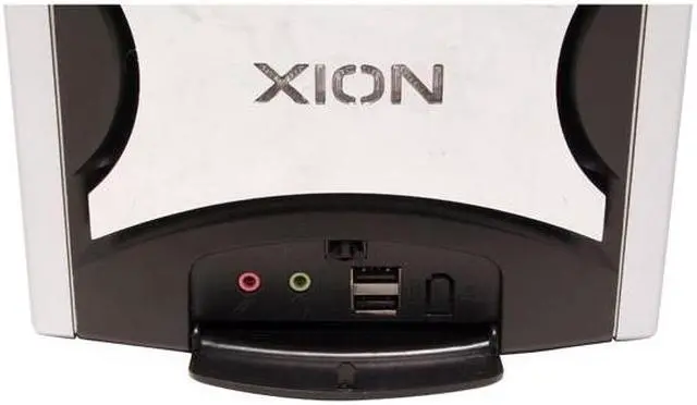 Alt view image 6 of 16 - XION Solaris XON-403 Black with Green LED Light Steel ATX Mid Tower Computer Case