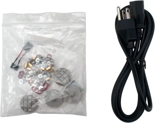 Alt view image 14 of 16 - XION Solaris XON-403 Black with Green LED Light Steel ATX Mid Tower Computer Case